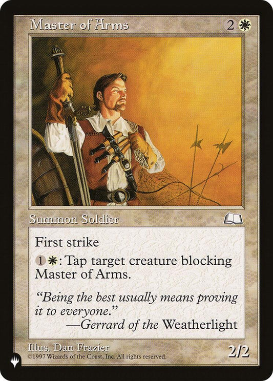 Master of Arms [LIST]