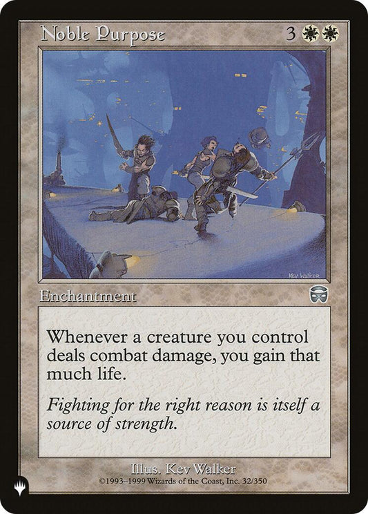 Noble Purpose [LIST - 32/350]