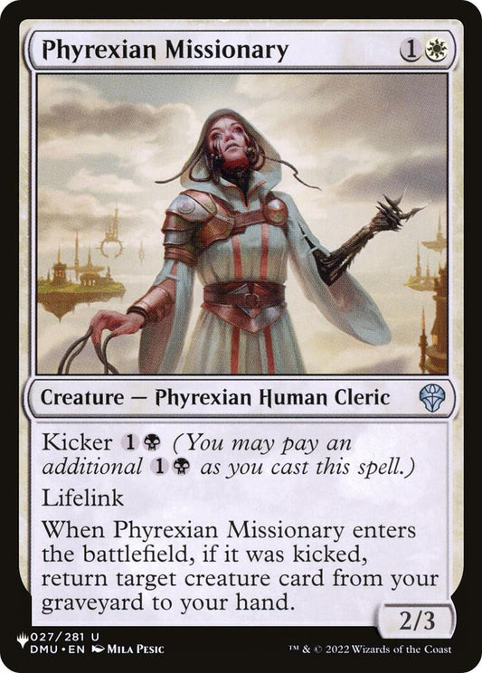 Phyrexian Missionary [LIST - 027/281]