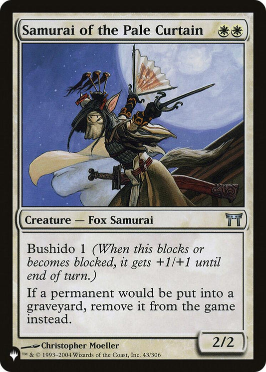 Samurai of the Pale Curtain [LIST - 43/306]