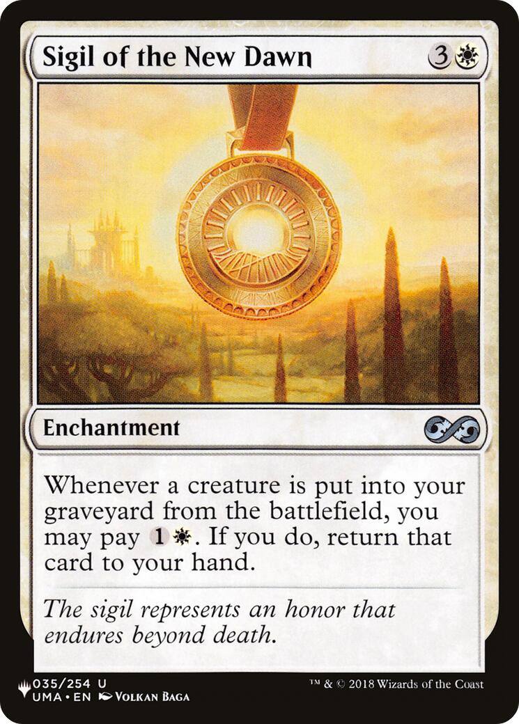 Sigil of the New Dawn [LIST - 035/254]