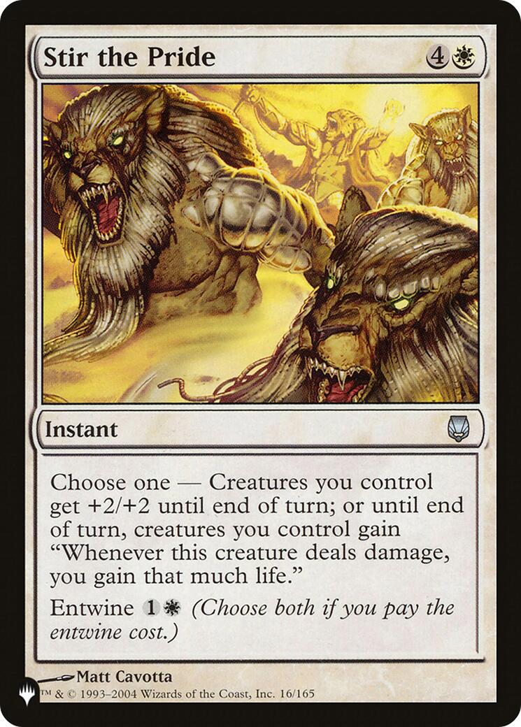 Stir the Pride [LIST - 16/165]
