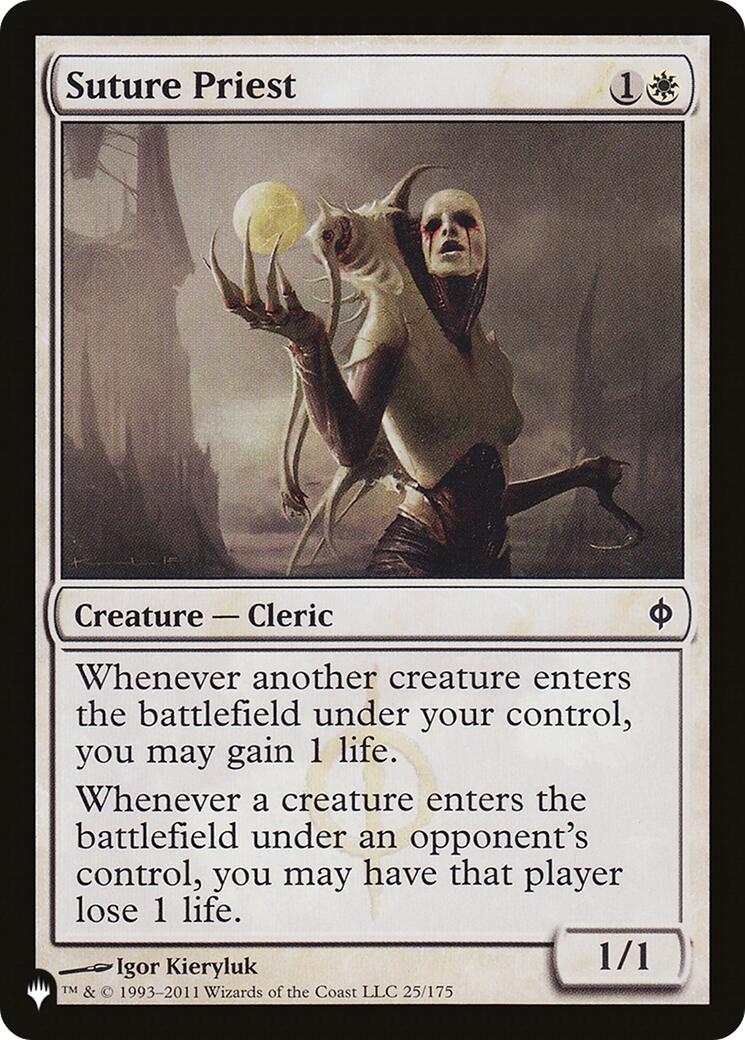 Suture Priest [LIST - 25/175]