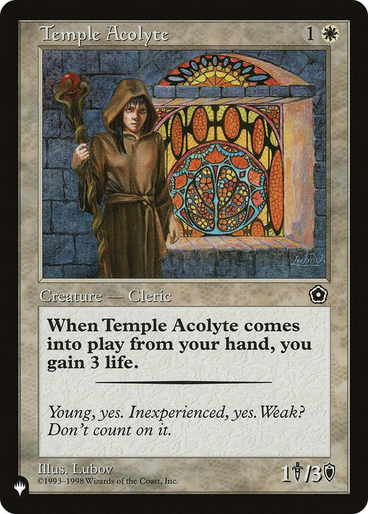 Temple Acolyte [LIST]