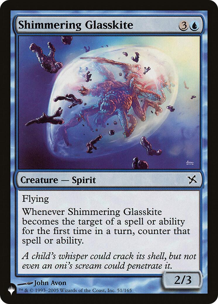 Shimmering Glasskite [LIST - 51/165]
