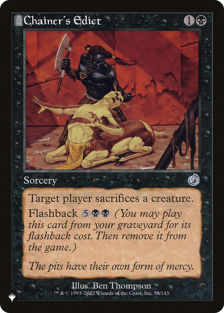 Chainer's Edict [LIST - 57/143]