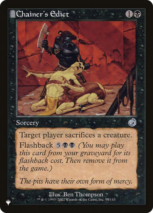 Chainer's Edict [LIST - 57/143]