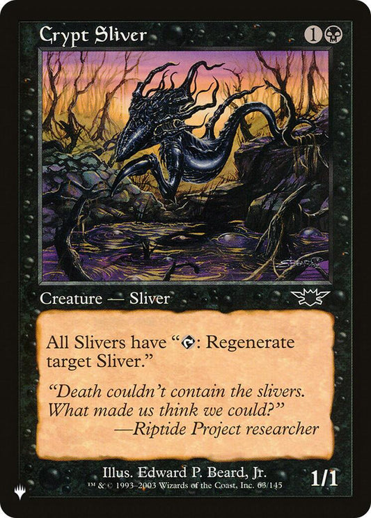 Crypt Sliver [LIST - 63/145]