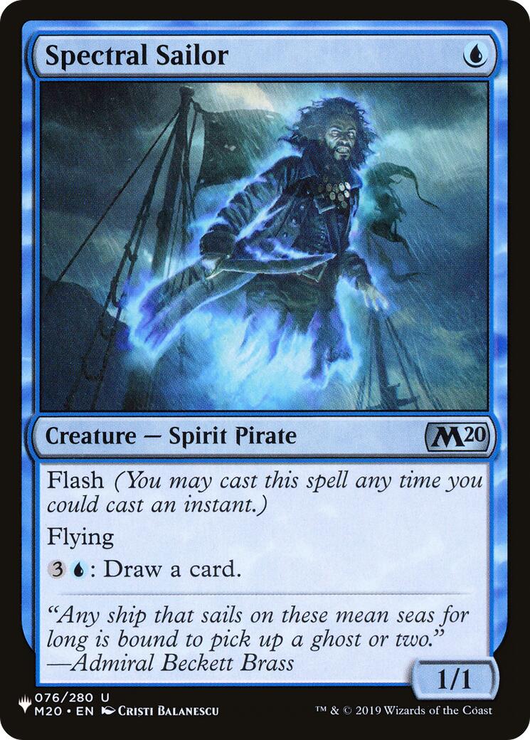 Spectral Sailor [LIST - 076/280]