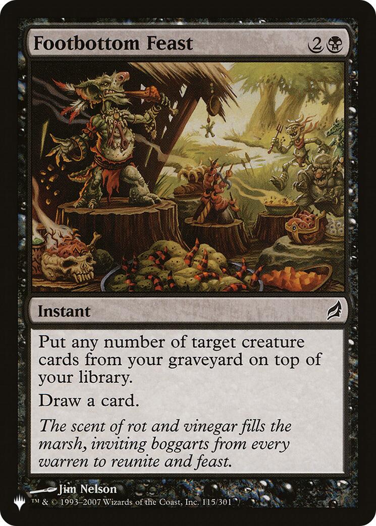 Footbottom Feast [LIST - 115/301]