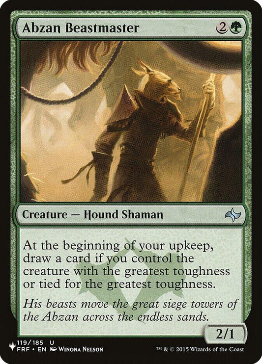 Abzan Beastmaster [LIST - 119/185]