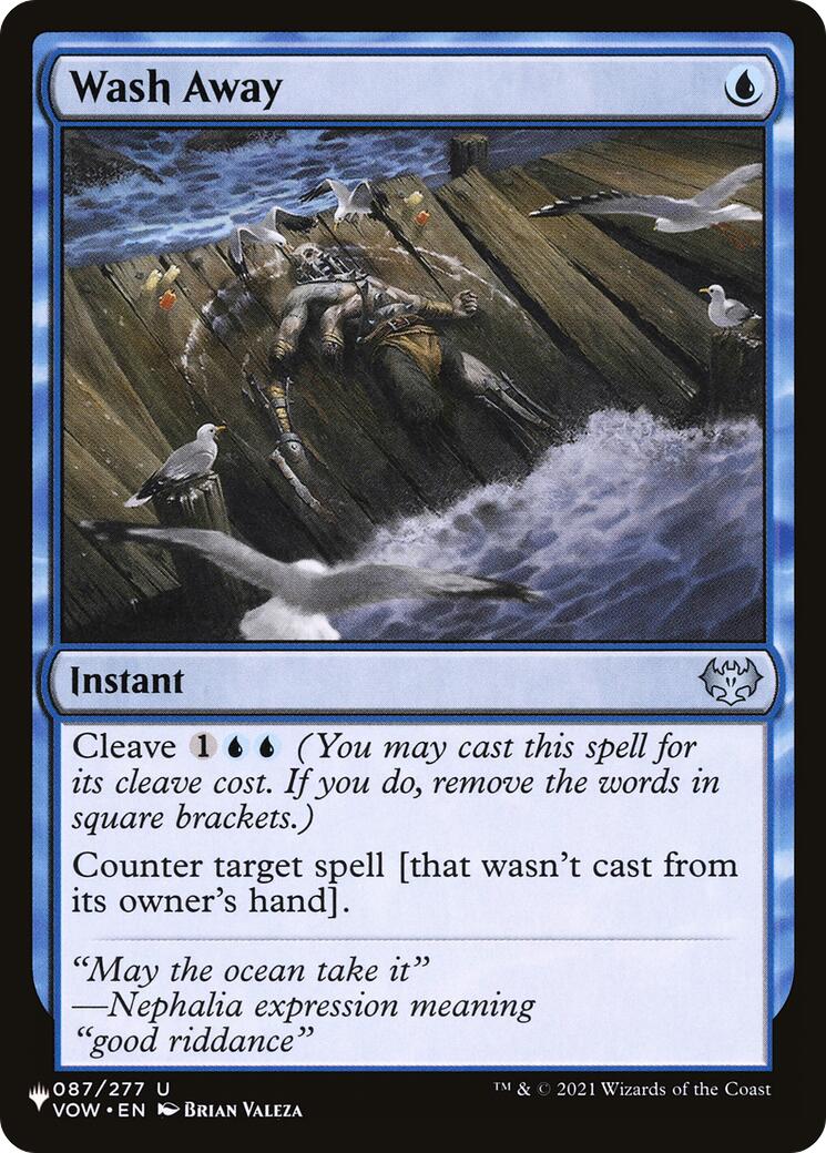 Wash Away [LIST - 087/277]