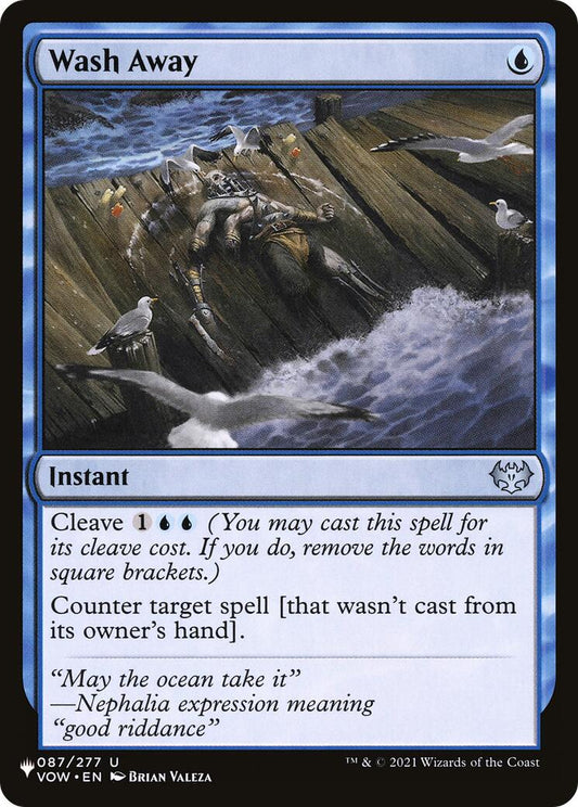 Wash Away [LIST - 087/277]