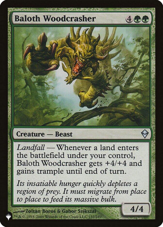Baloth Woodcrasher [LIST - 157/249]