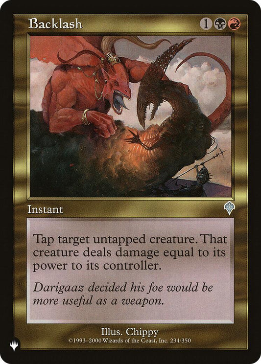 Backlash [LIST - 234/350]