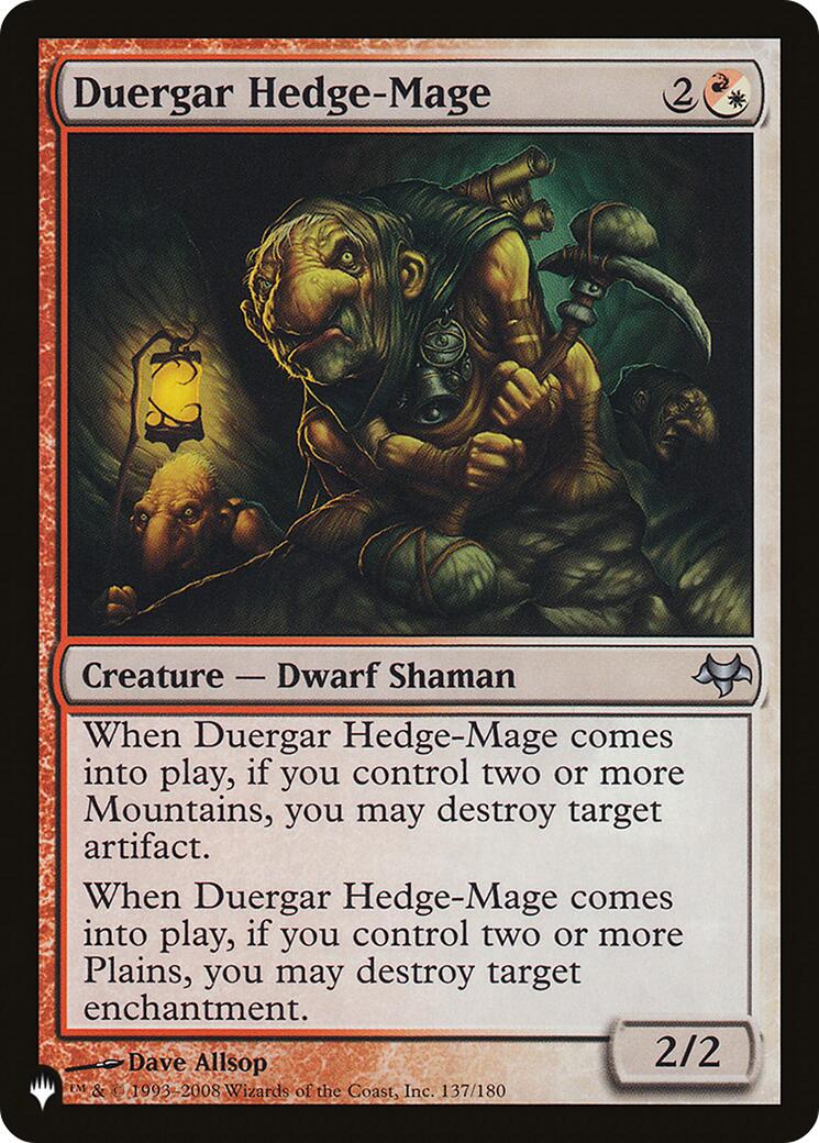 Duergar Hedge-Mage [LIST - 137/180]