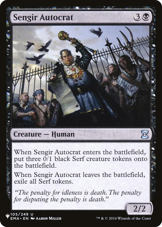 Sengir Autocrat [LIST - 105/249]