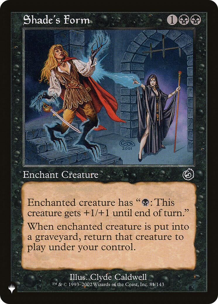 Shade's Form [LIST - 81/143]
