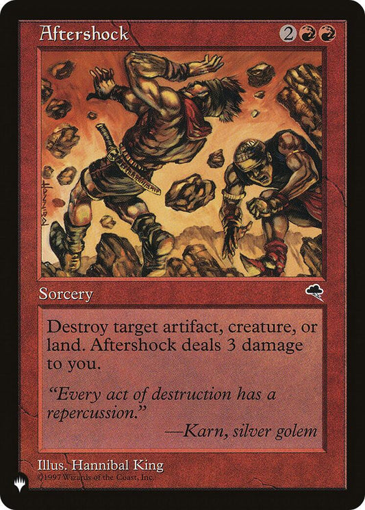 Aftershock [LIST - 160]