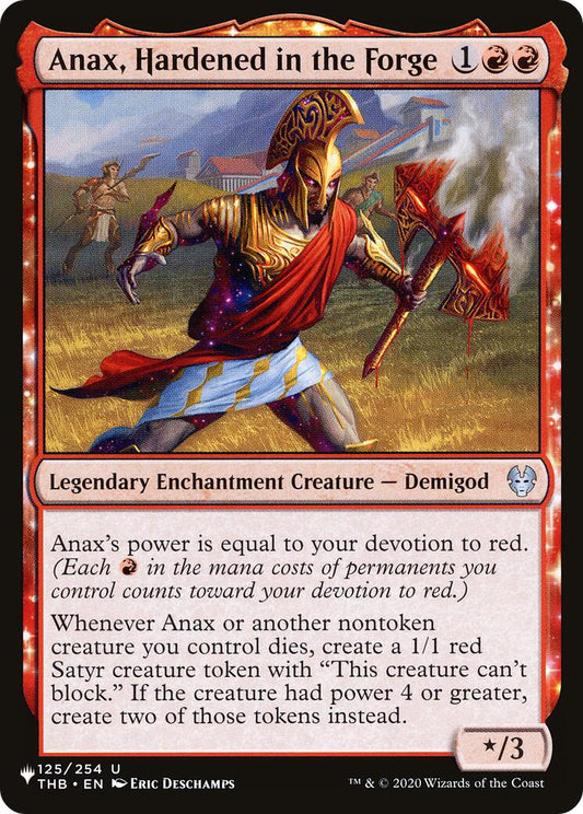 Anax, Hardened in the Forge [LIST - 125/254]