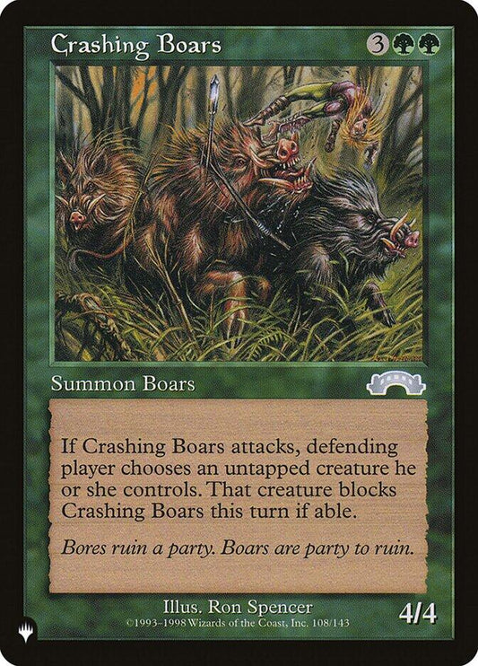 Crashing Boars [LIST - 108/143]