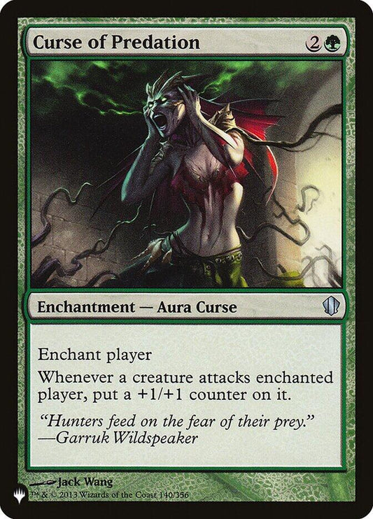 Curse of Predation [LIST - 140/356]