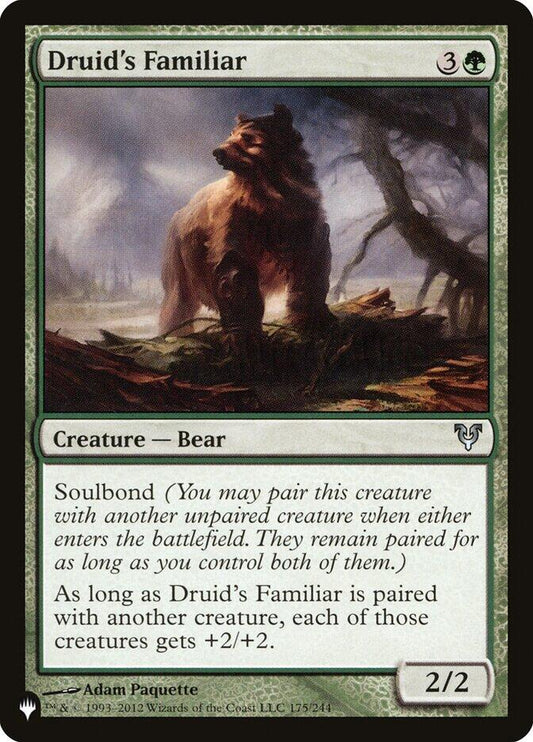 Druid's Familiar [LIST - 175/244]