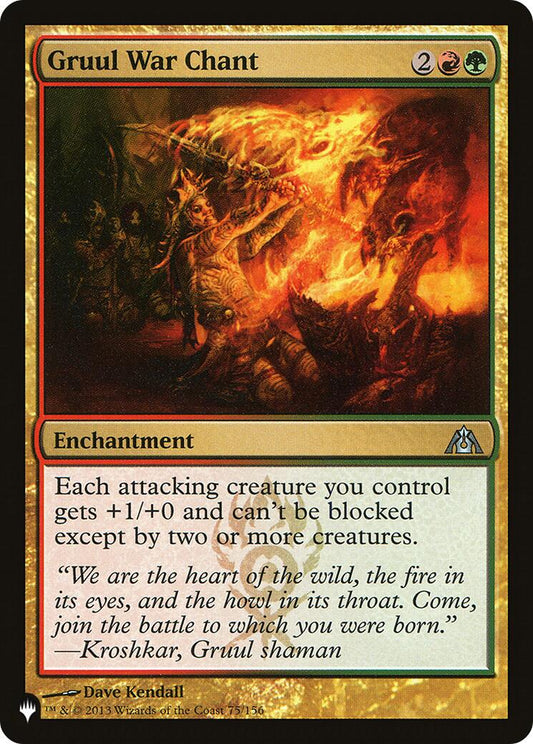 Gruul War Chant [LIST - 75/156]