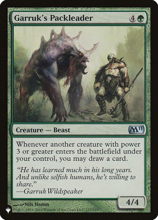 Garruk's Packleader [LIST - 177/249]