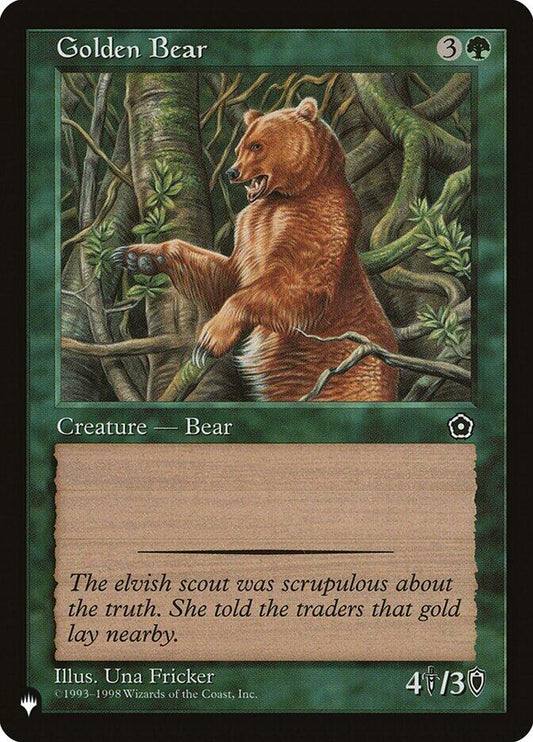 Golden Bear [LIST]
