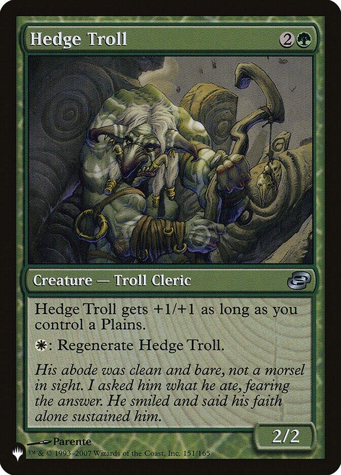 Hedge Troll [LIST - 151/165]