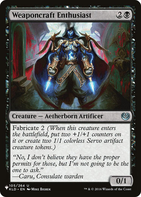 Weaponcraft Enthusiast [LIST - 105/264]
