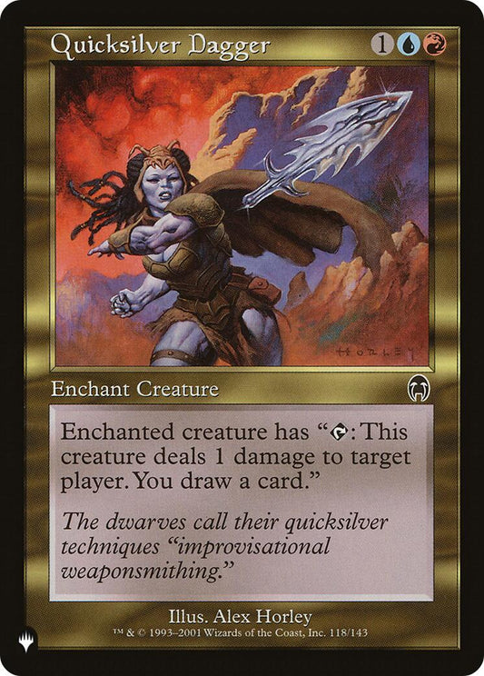 Quicksilver Dagger [LIST - 118/143]