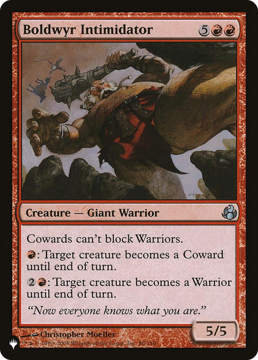 Boldwyr Intimidator [LIST - 86/150]