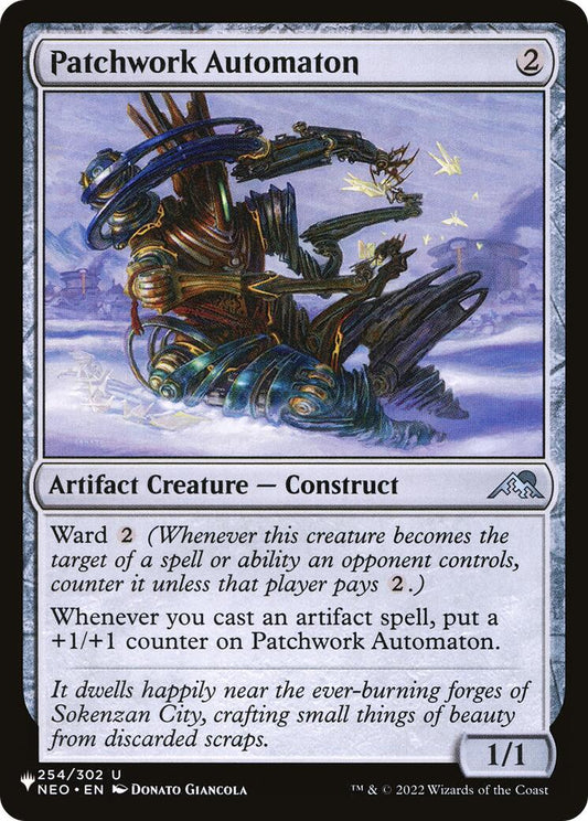 Patchwork Automaton [LIST - 254/302]
