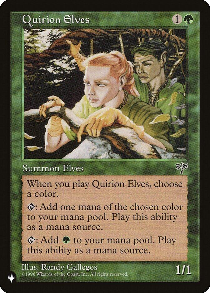 Quirion Elves [LIST]