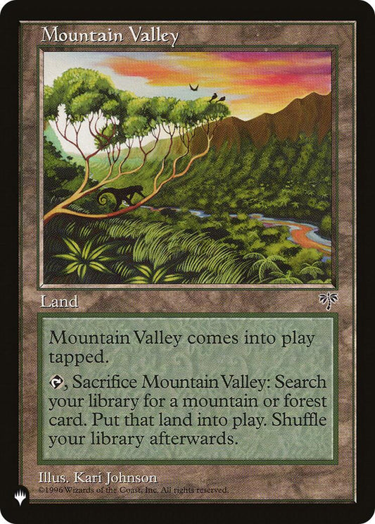 Mountain Valley [LIST]