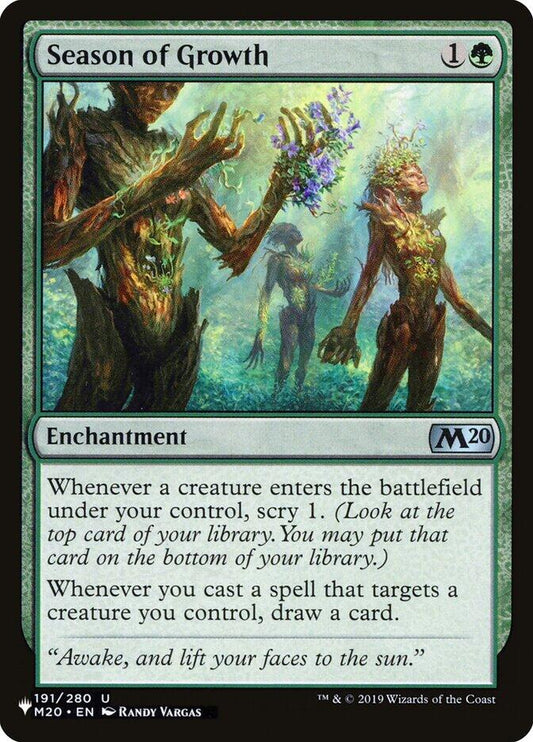 Season of Growth [LIST - 191/280]