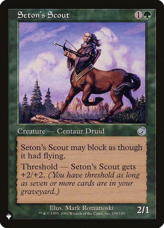 Seton's Scout [LIST - 138/143]