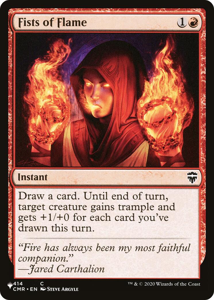 Fists of Flame [LIST - 414/361]