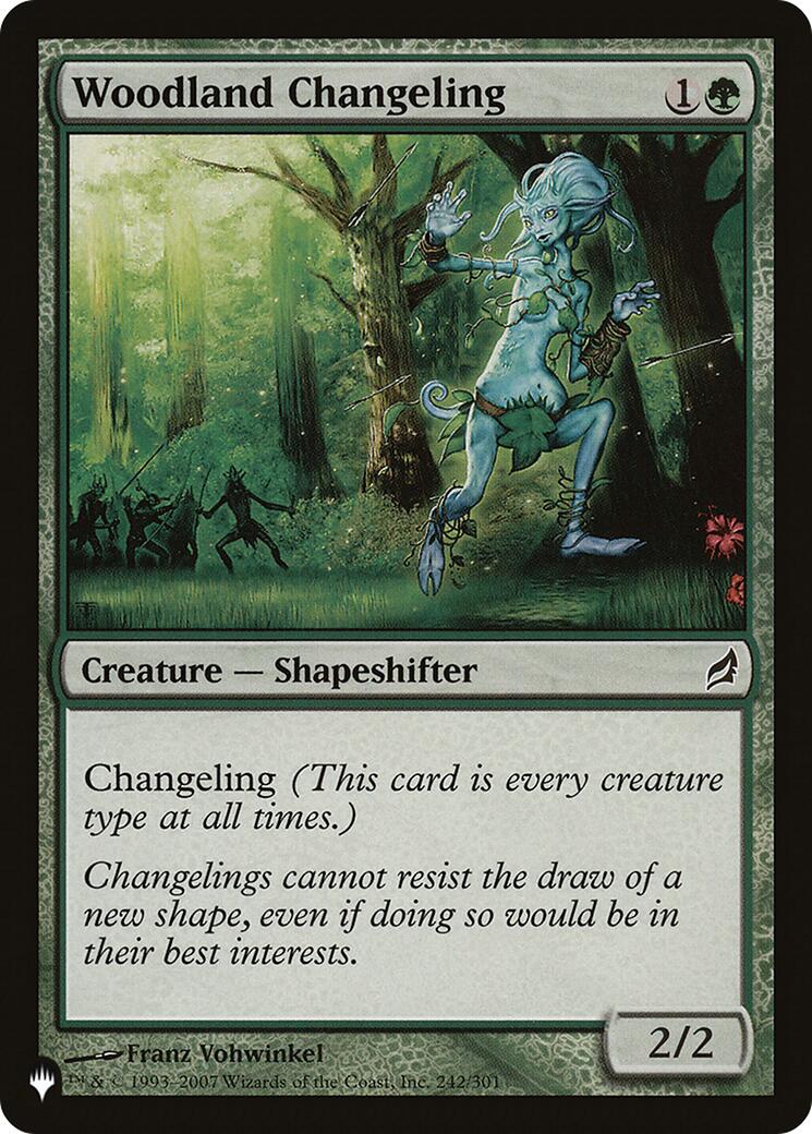 Woodland Changeling [LIST - 242/301]
