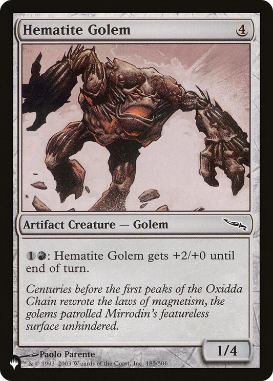 Hematite Golem [LIST - 185]