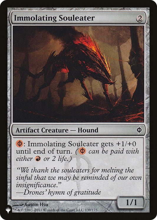 Immolating Souleater [LIST - 139]