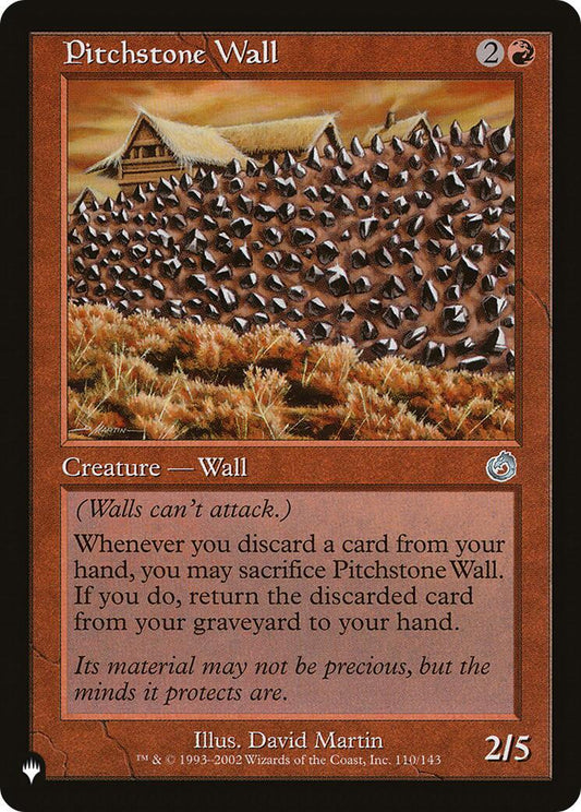 Pitchstone Wall [LIST - 110/143]