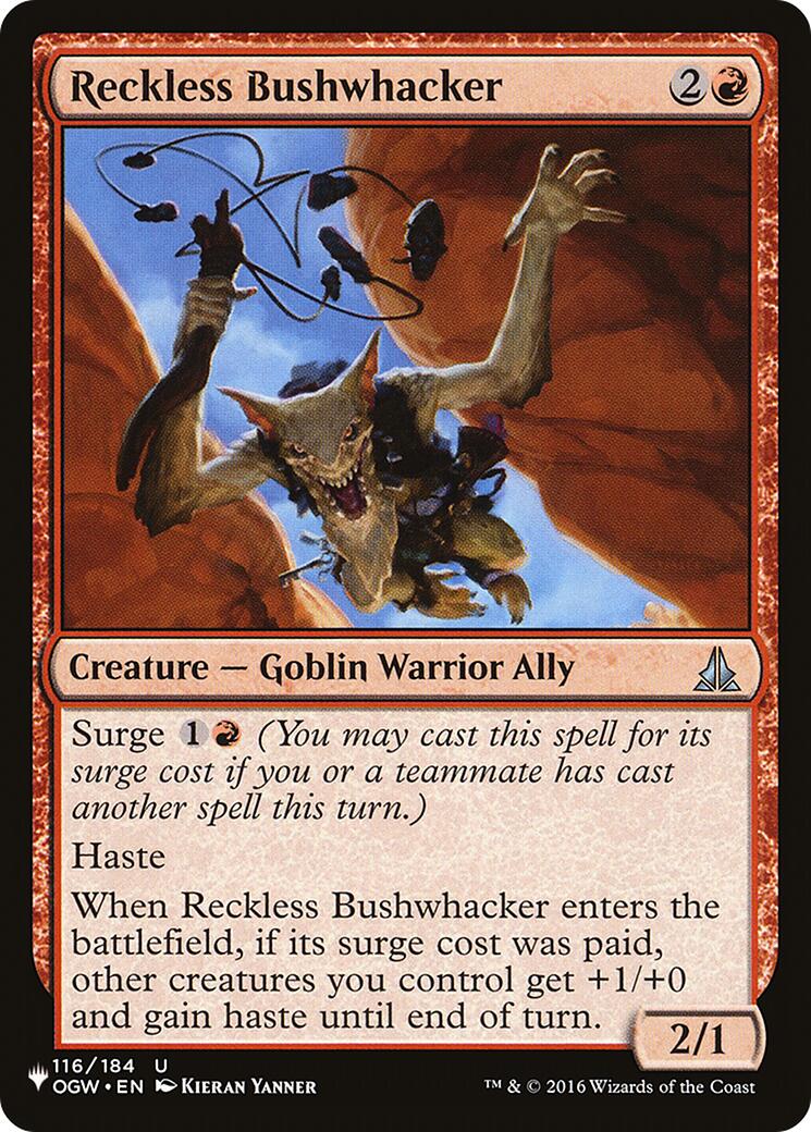 Reckless Bushwhacker [LIST - 116/184]