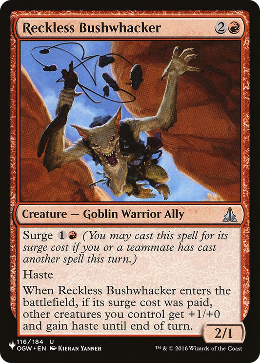 Reckless Bushwhacker [LIST - 116/184]