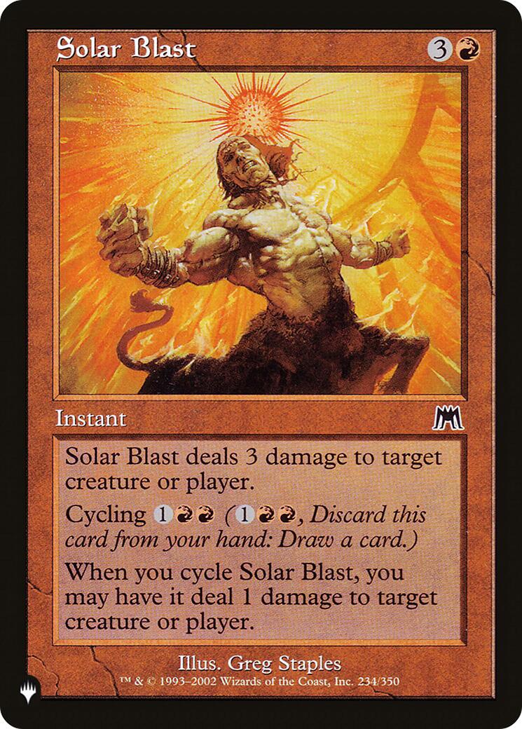 Solar Blast [LIST - 234/350]