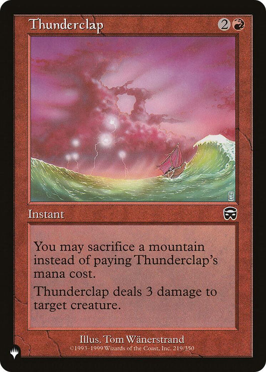 Thunderclap [LIST - 219/350]