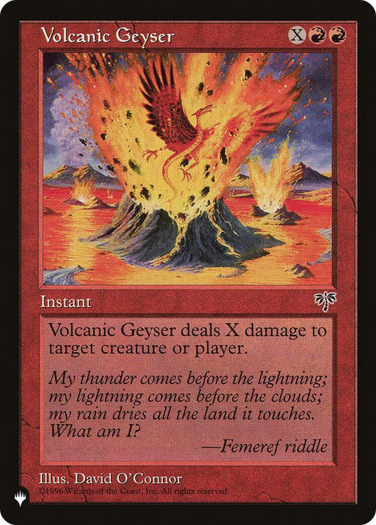 Volcanic Geyser [LIST]