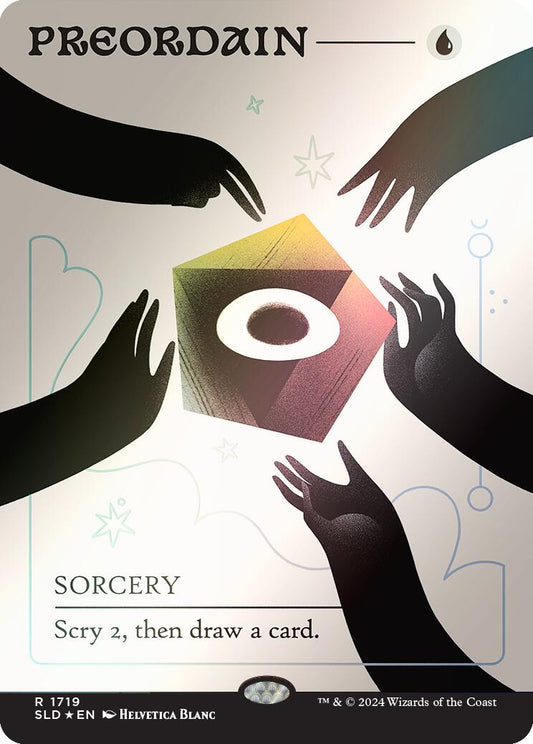Preordain (1719) (Rainbow Foil) [SLD - 1719]